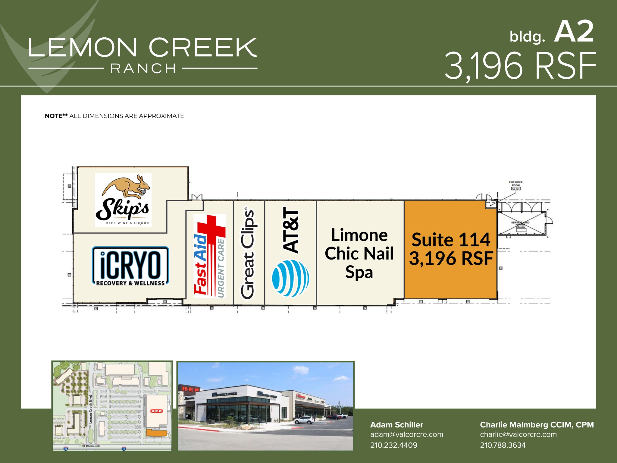I-10 W & Balcones Creek Dr, Boerne, TX à louer Plan de site– Image 1 sur 1