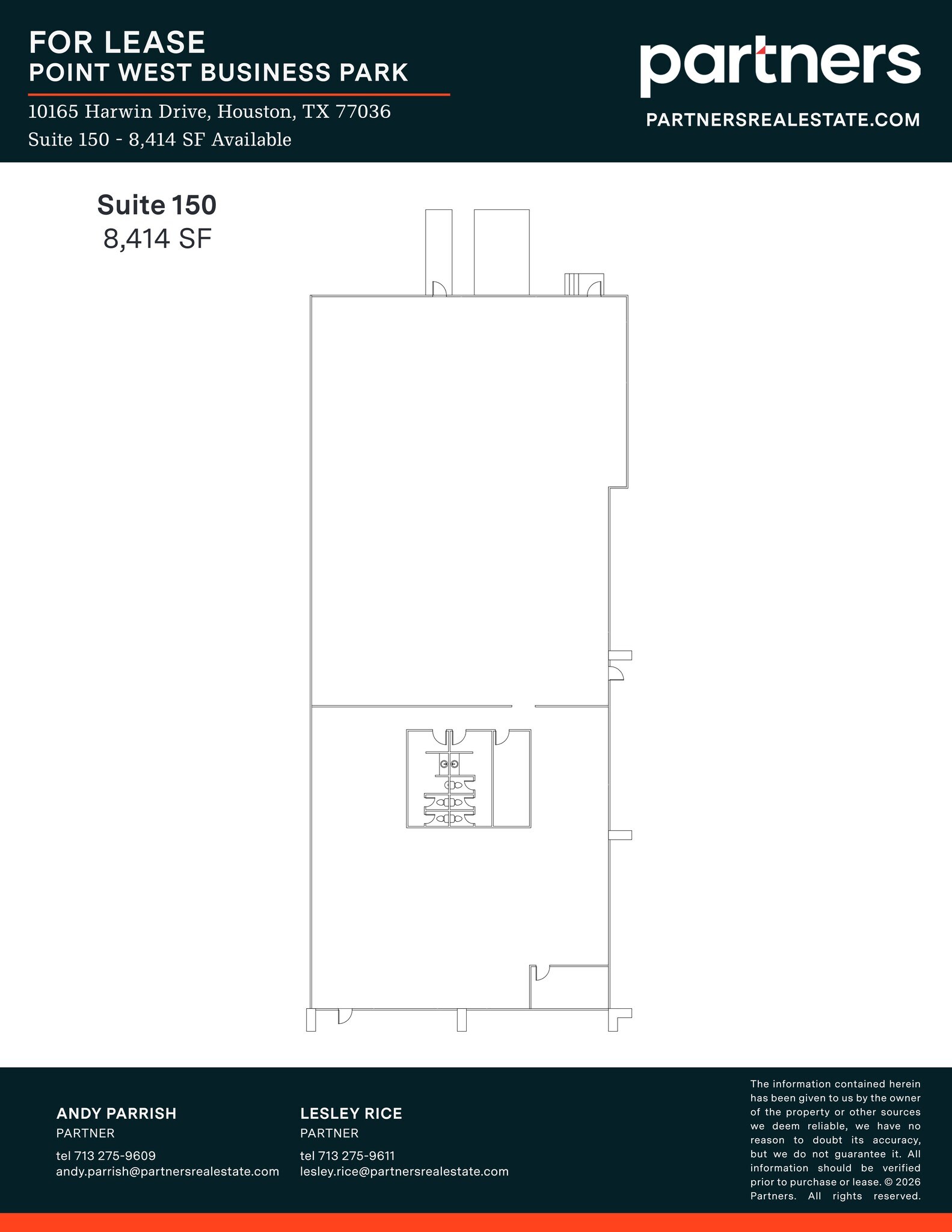 10161-10175 Harwin Dr, Houston, TX à louer Plan de site– Image 1 sur 1
