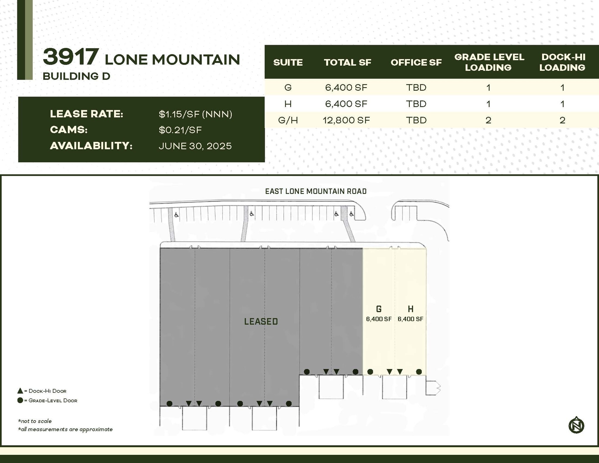 3917 E Lone Mountain Rd, North Las Vegas, NV à louer Plan d’étage– Image 1 sur 1