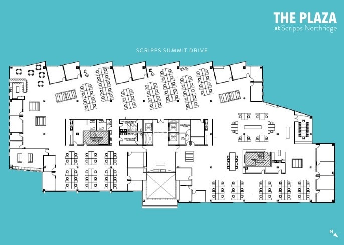 12121 Scripps Summit Dr, San Diego, CA à louer Plan d’étage– Image 1 sur 11