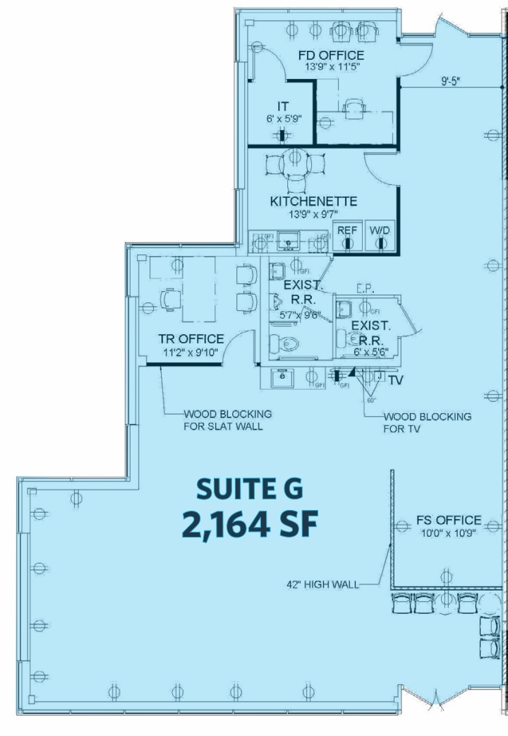 6460 Dobbin Rd, Columbia, MD à louer Plan d’étage– Image 1 sur 1