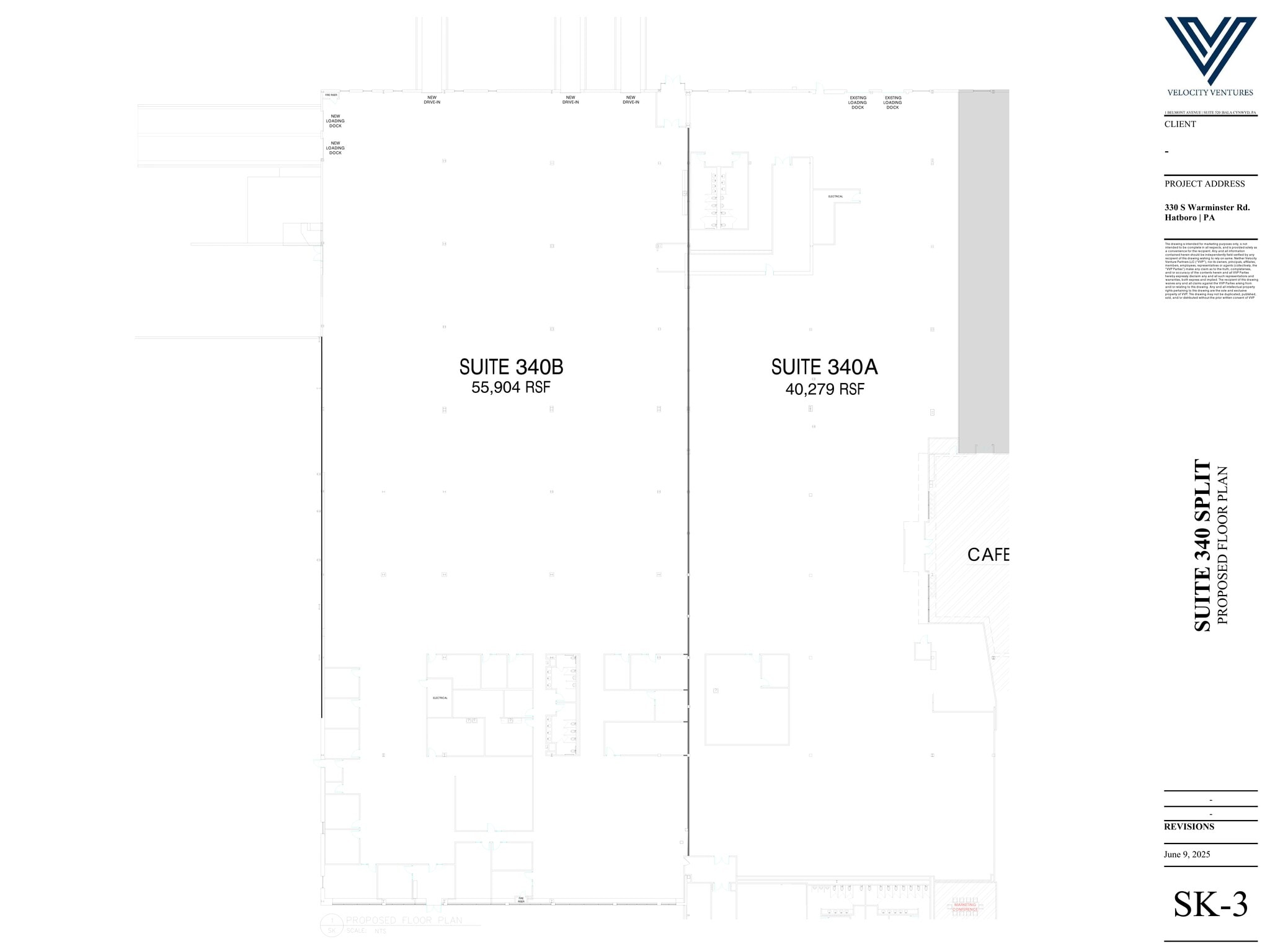 330-399 S Warminster Rd, Hatboro, PA à louer Plan de site– Image 1 sur 4