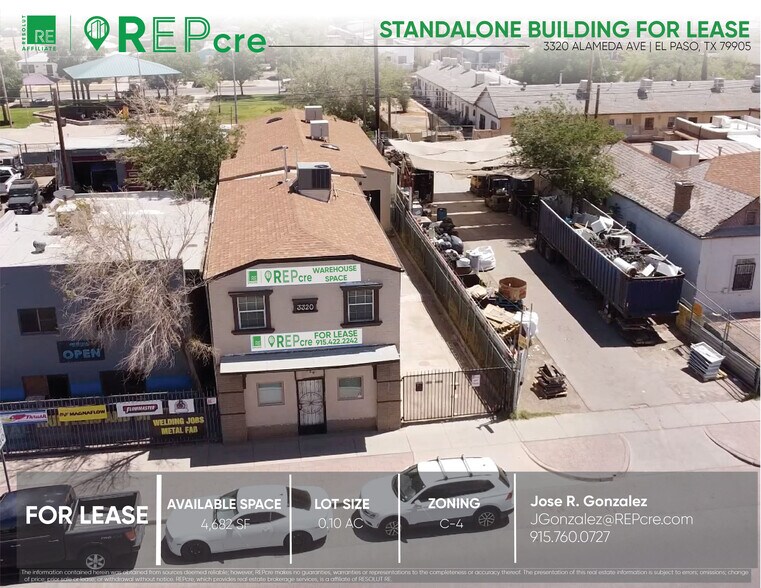 3320 Alameda Ave, El Paso, TX à louer - Photo de l’immeuble – Image 1 sur 6