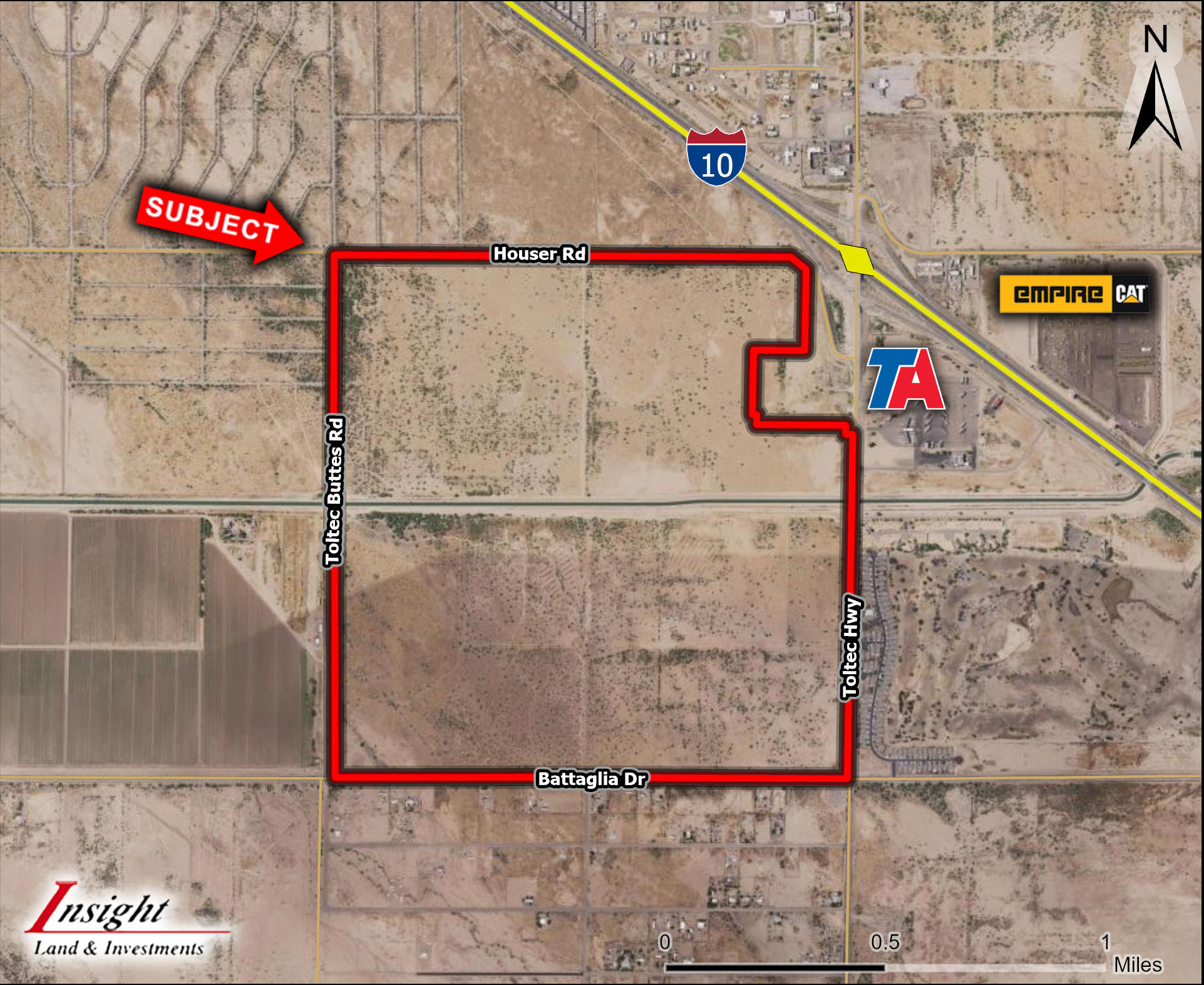 TOLTEC Rd, Eloy, AZ à vendre Aérien– Image 1 sur 4