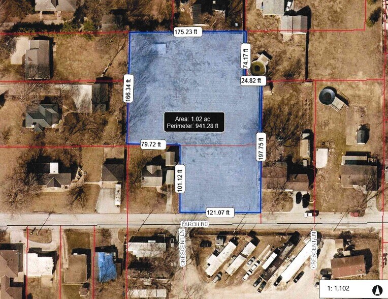 2417 Larch Rd, Quincy, IL à vendre - Aérien – Image 1 sur 1