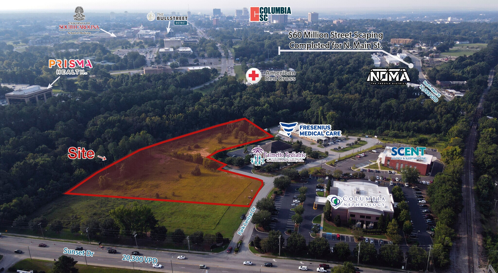 Park Central Ct, Columbia, SC à vendre Photo de l’immeuble– Image 1 sur 5