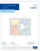 801 Congress St, Houston, TX à louer Plan d’étage– Image 2 sur 2