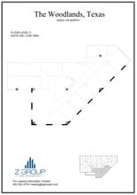 25025 N I-45 Fwy, The Woodlands, TX à louer Plan de site– Image 1 sur 1