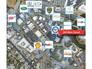 335 Convention Way, Redwood City, CA - Vue aérienne  vue de carte