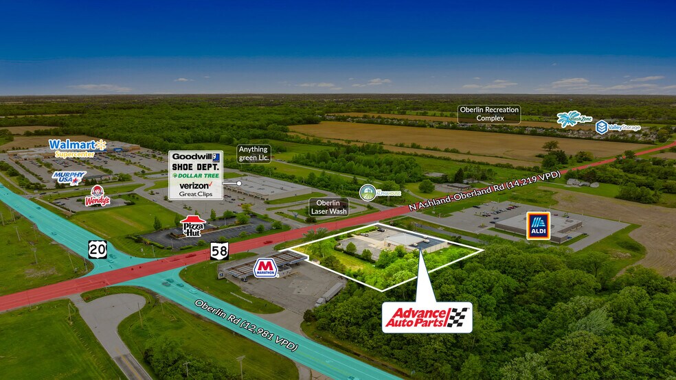 14911 State Route 58, Oberlin, OH à vendre - Photo de l’immeuble – Image 2 sur 5
