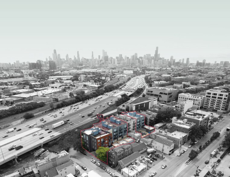 Immeuble residentiel dans Chicago, IL à vendre - Photo de l’immeuble – Image 1 sur 1