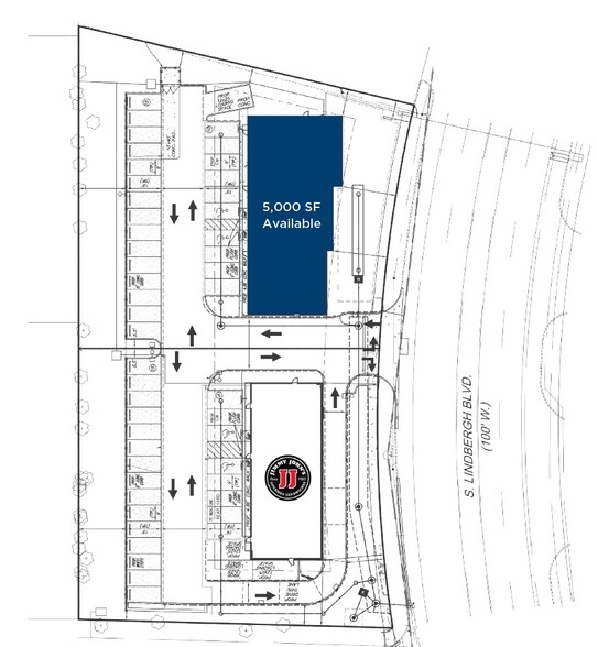 3739 S Lindbergh Blvd, Saint Louis, MO à louer - Plan de site – Image 2 sur 2