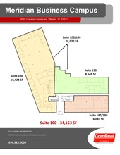 3040 Universal Blvd, Weston, FL à louer Plan d’étage– Image 2 sur 2