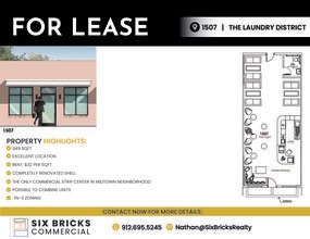 1501-1509 Paulsen St, Savannah, GA à louer Photo de l’immeuble– Image 1 sur 1