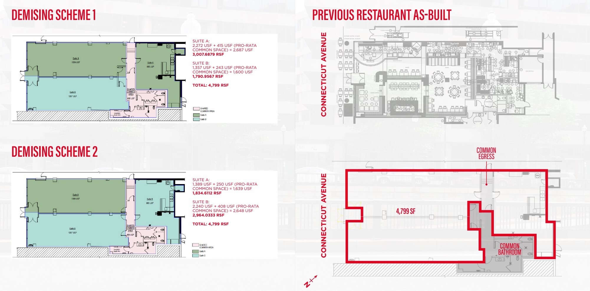 1351 Connecticut Ave NW, Washington, DC à louer Plan d’étage– Image 1 sur 1