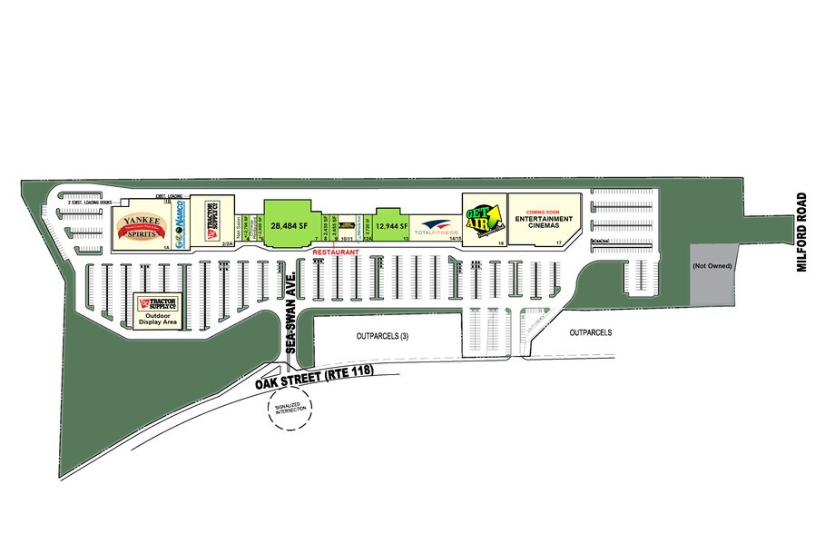 207 Swansea Mall Dr, Swansea, MA à louer - Photo de l’immeuble – Image 2 sur 11
