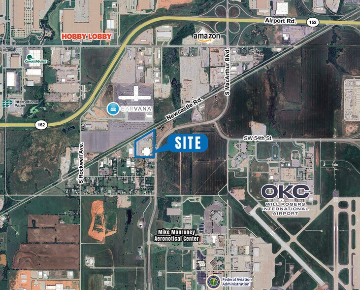 6602 Newcastle Rd, Oklahoma City, OK à vendre - Aérien – Image 3 sur 14
