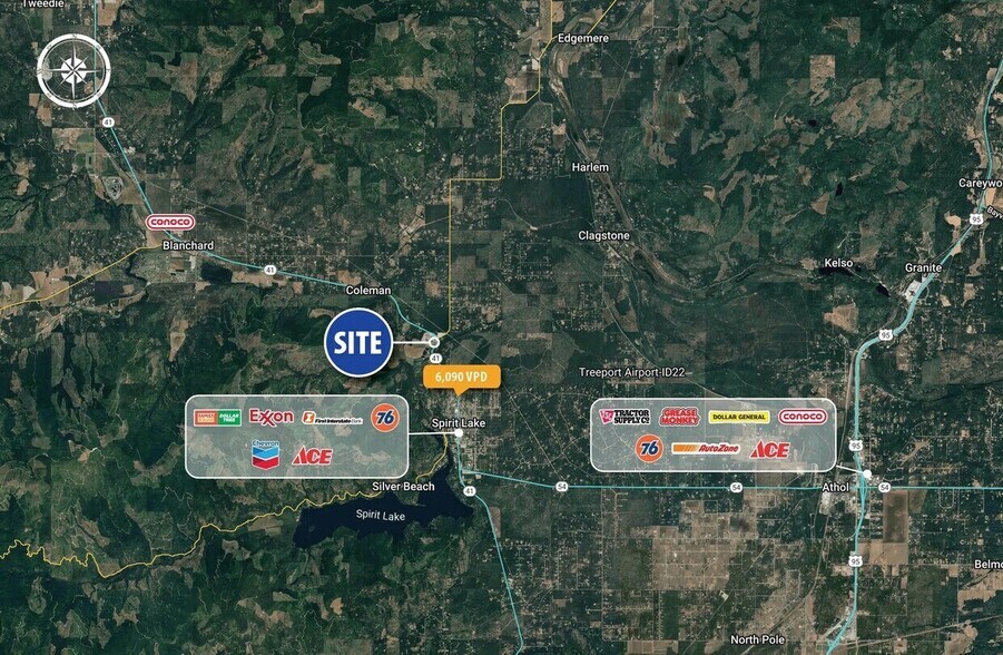 275 Industrial Park Ave, Spirit Lake, ID à vendre - Photo de l’immeuble – Image 2 sur 29