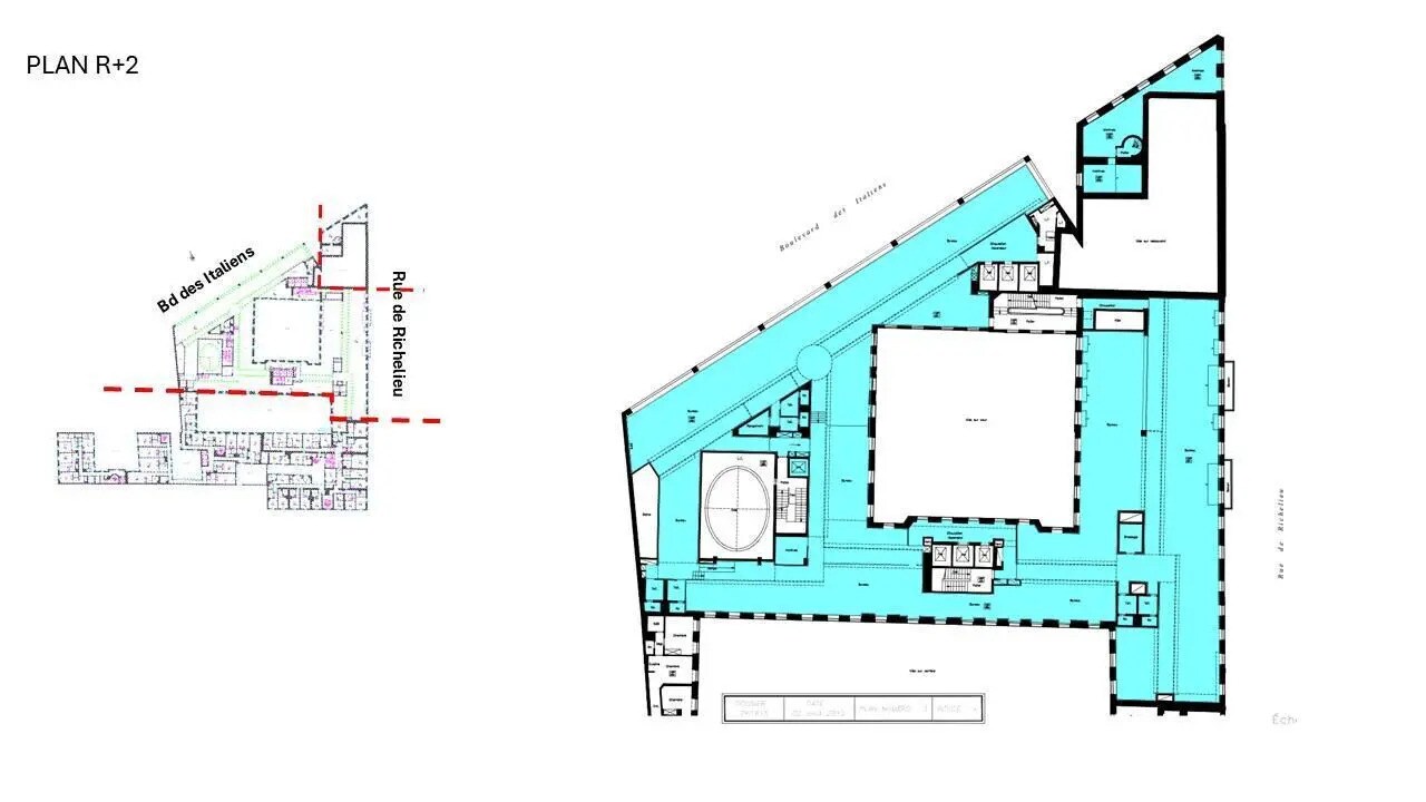 101 Rue De Richelieu, Paris à louer Plan d’étage– Image 1 sur 1