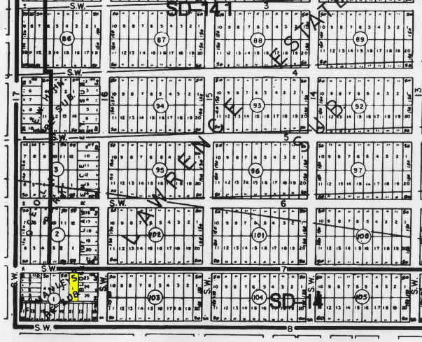 1628 SW 7th St, Miami, FL à vendre - Plan cadastral – Image 2 sur 4