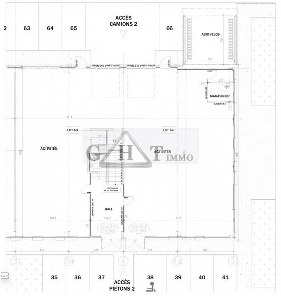 Bureau dans Gennevilliers à louer - Photo de l’immeuble – Image 3 sur 3