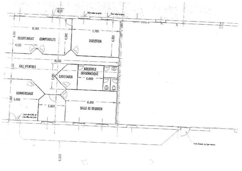Local d'activités dans Moult-Chicheboville à vendre - Plan d’étage – Image 3 sur 3