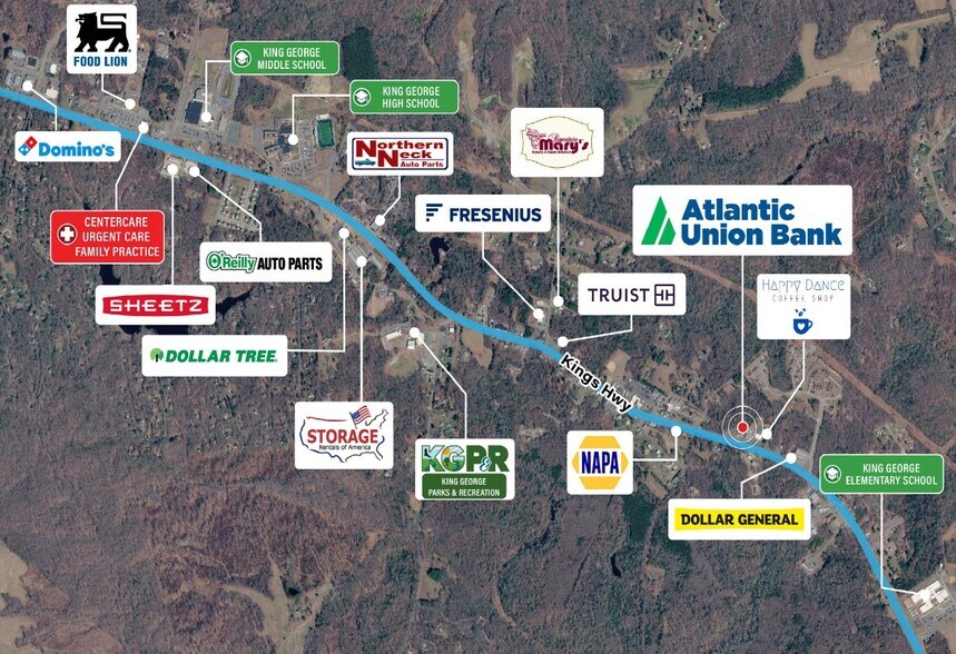 10045 Kings Hwy, King George, VA à vendre - Photo de l’immeuble – Image 3 sur 3