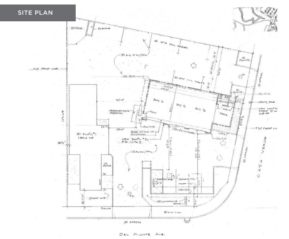 2100 Del Monte Ave, Monterey, CA à louer Plan de site– Image 1 sur 1