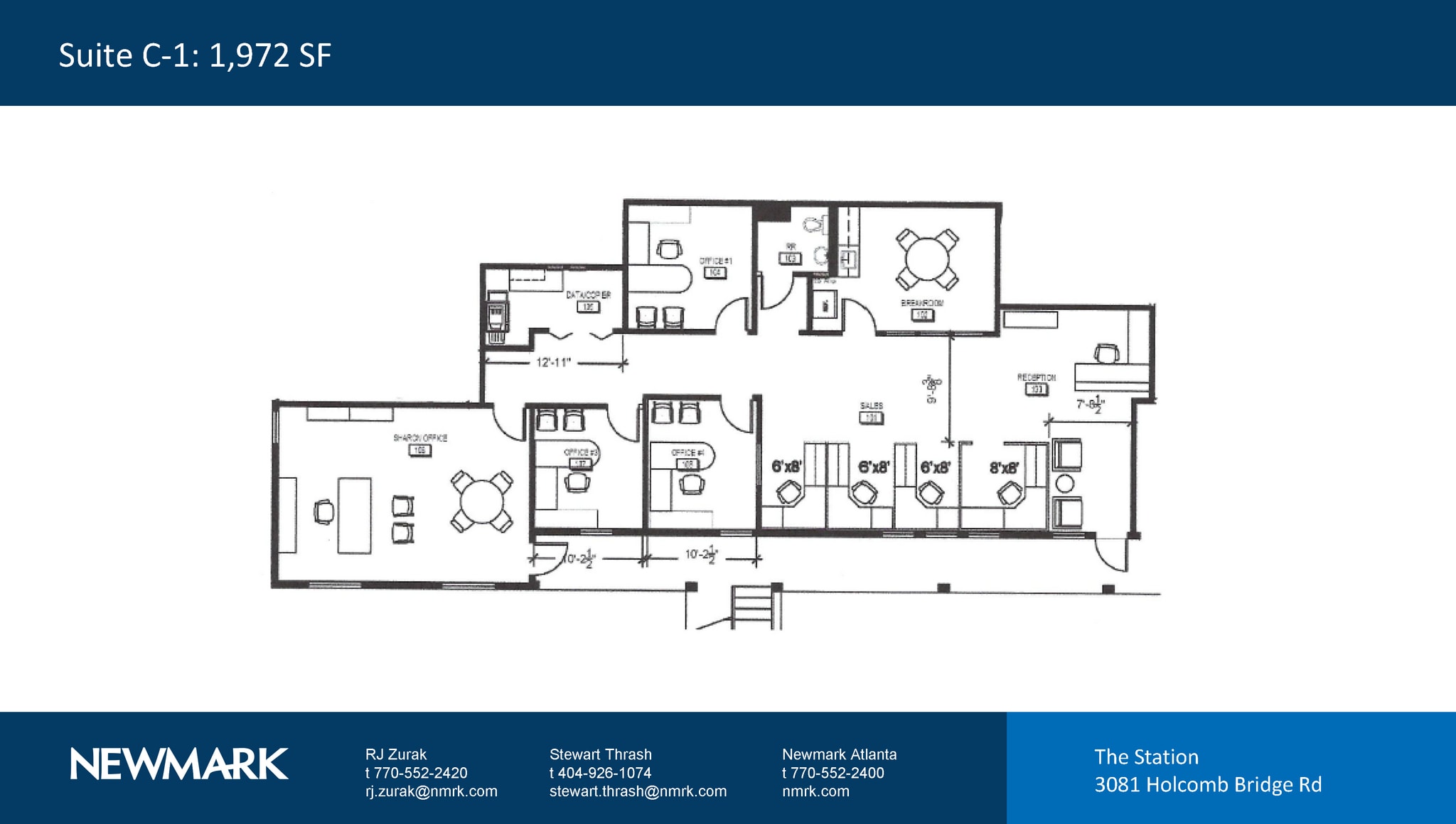 3081 Holcomb Bridge Rd, Norcross, GA à louer Plan d’étage– Image 1 sur 1