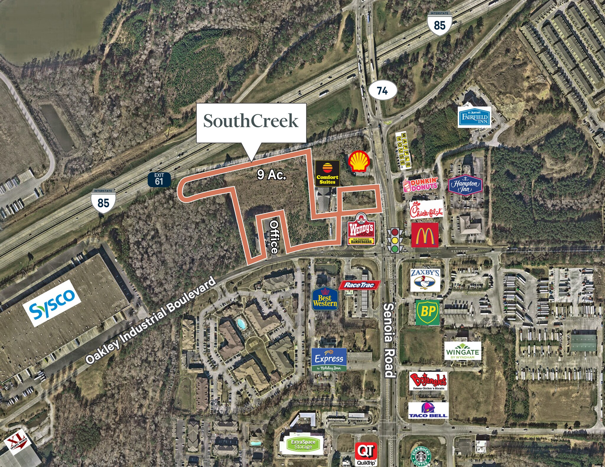 Oakley Industrial Blvd, Fairburn, GA à vendre Aérien– Image 1 sur 5