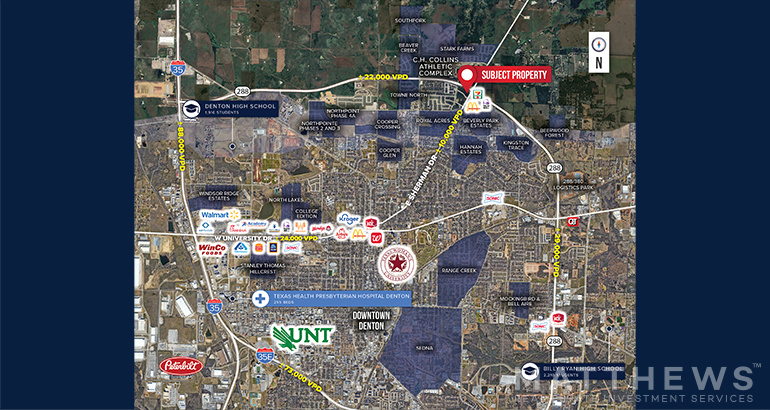 SWC Loop 288 & E. Sherman dr, Denton, TX à louer - Photo de l’immeuble – Image 1 sur 1