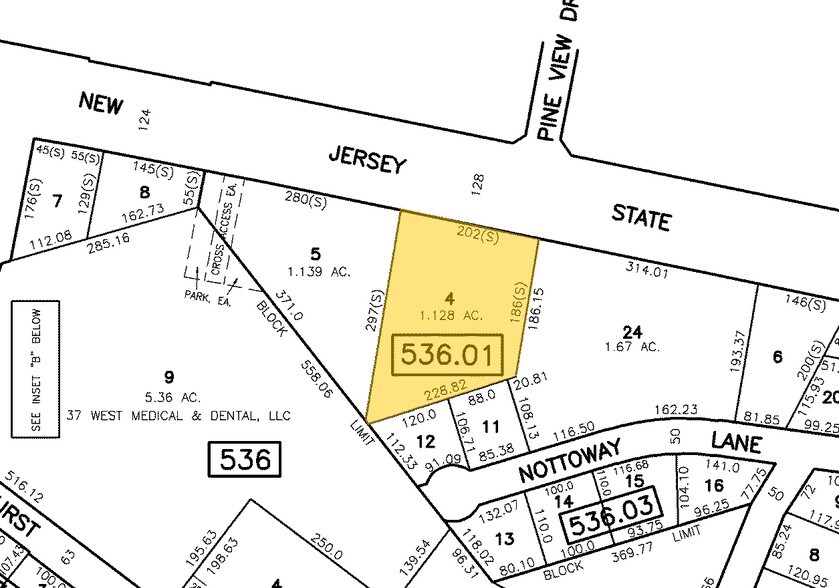 163 W Route 37, Toms River, NJ à louer - Plan cadastral – Image 3 sur 6