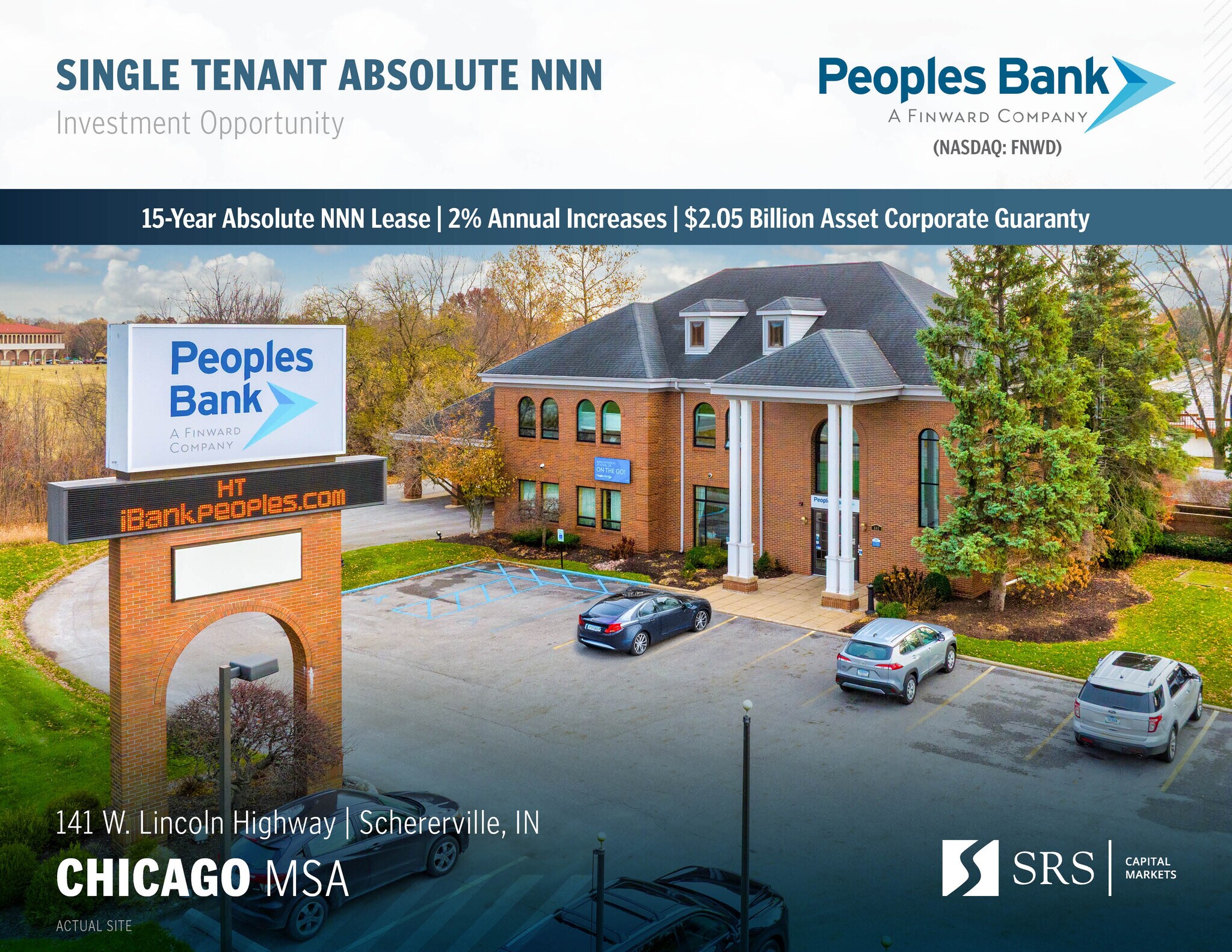 141 W Lincoln Hwy, Schererville, IN à vendre Photo de l’immeuble– Image 1 sur 9