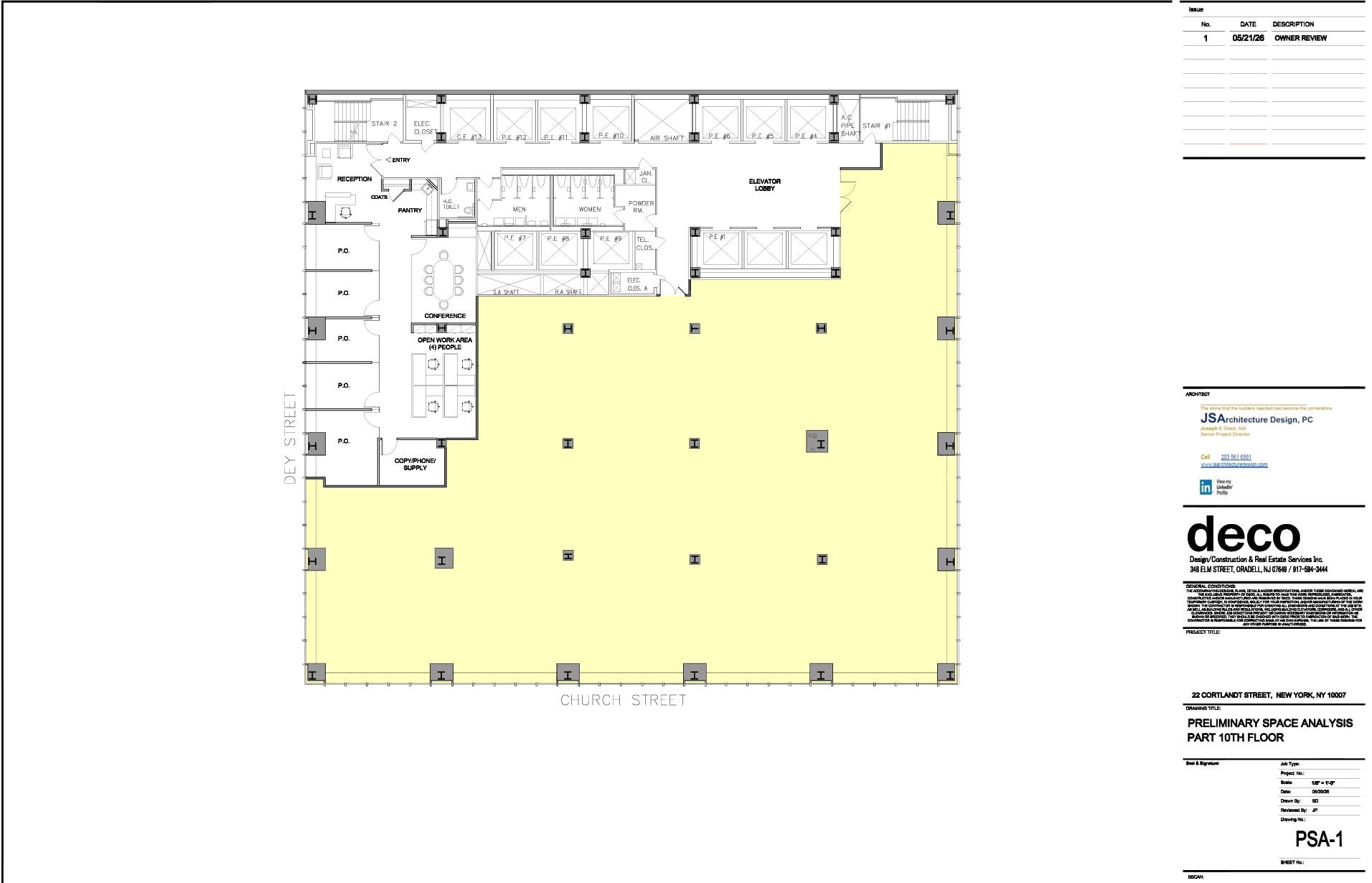 22 Cortlandt St, New York, NY à louer Plan d’étage– Image 1 sur 1