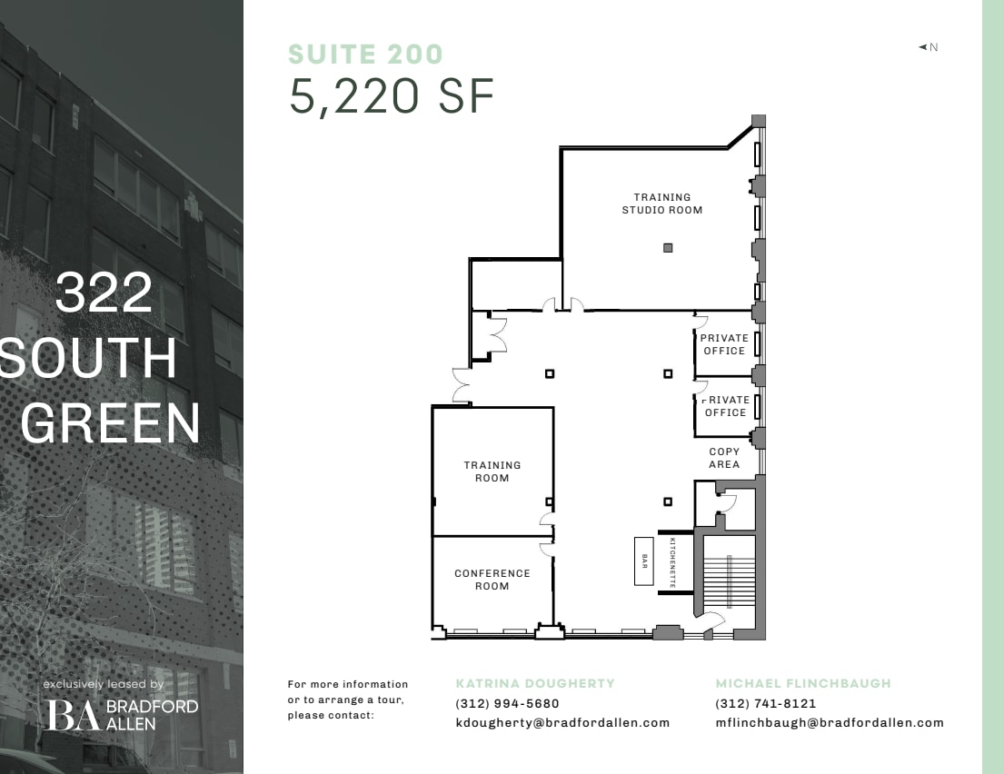 322 S Green St, Chicago, IL à louer Plan d’étage– Image 1 sur 13