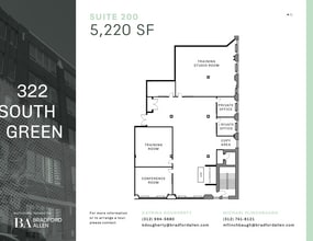 322 S Green St, Chicago, IL à louer Plan d’étage– Image 1 sur 13