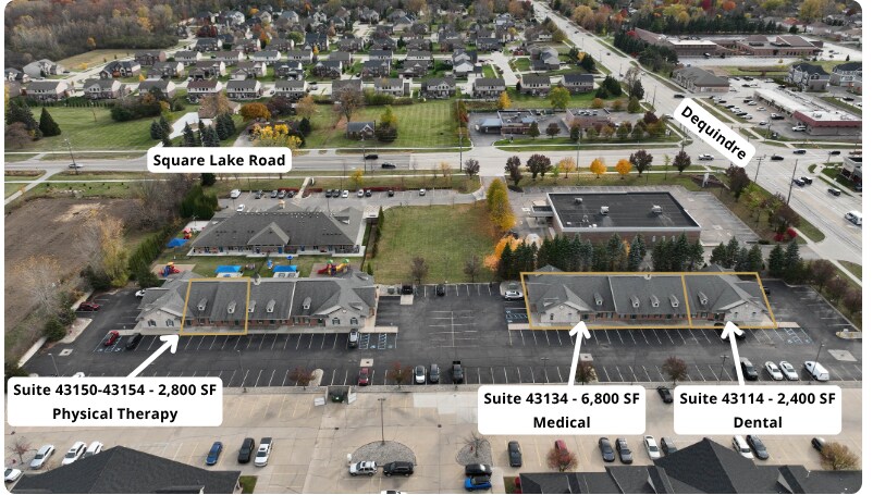 43150-43154 Dequindre Rd, Sterling Hts, Sterling Heights, MI à vendre Photo principale– Image 1 sur 5