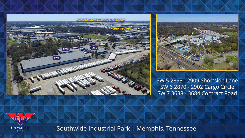 2870-2902 Cargo Cir, Memphis, TN à louer - Photo de l’immeuble – Image 2 sur 4
