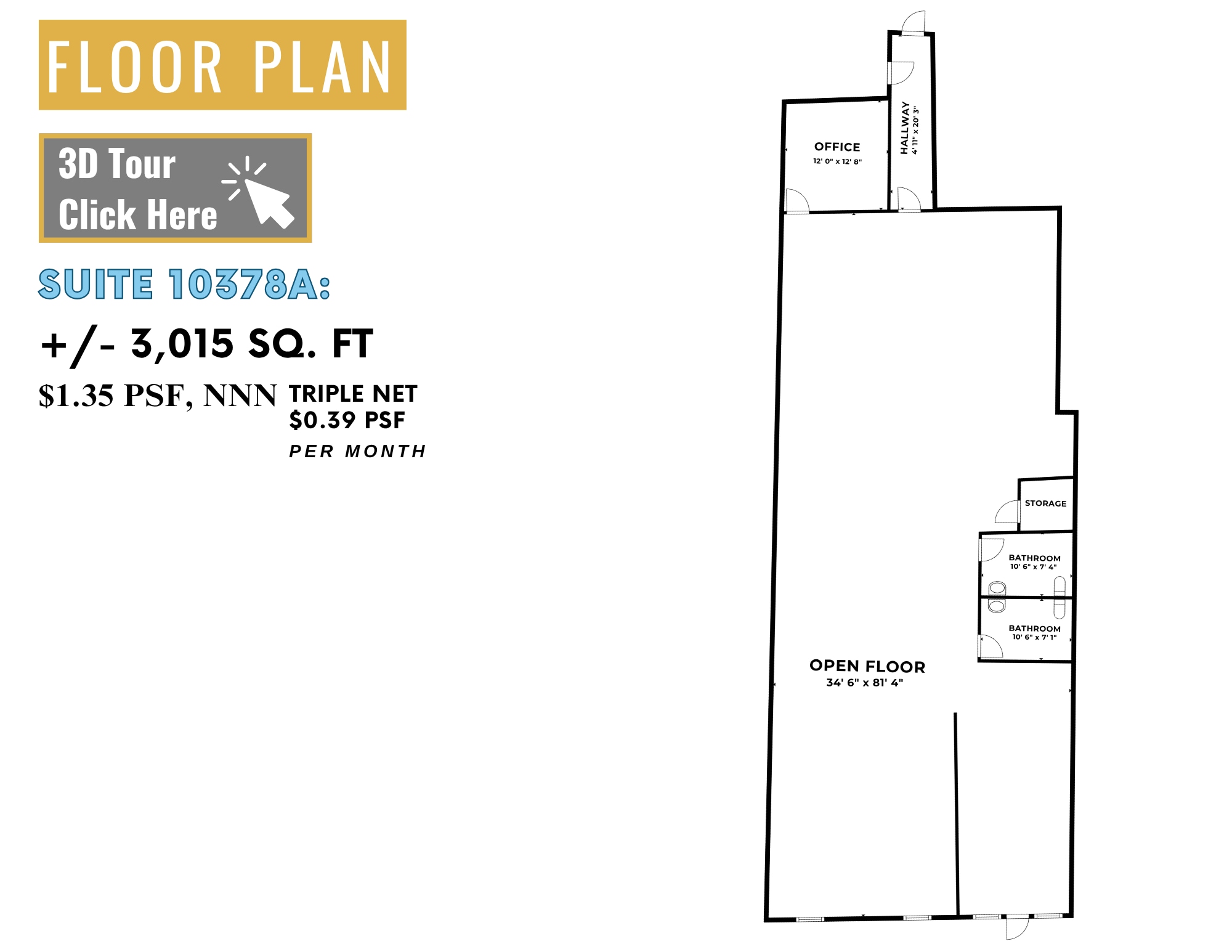 3324-3366 Mather Field Rd, Rancho Cordova, CA à louer Photo intérieure– Image 1 sur 3