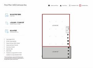 1280 Icehouse Ave, Sparks, NV à louer Plan d’étage– Image 1 sur 1