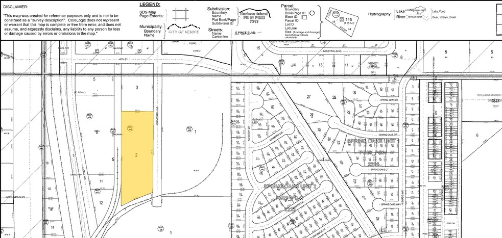 4500 Carmichael Ave, Sarasota, FL à vendre - Plan cadastral – Image 2 sur 23