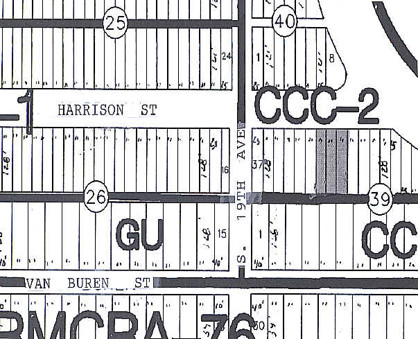 1828 Harrison St, Hollywood, FL à vendre - Plan cadastral – Image 2 sur 2