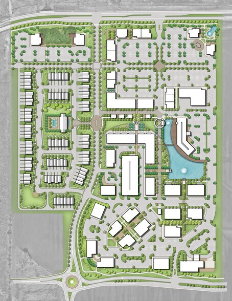 TDB W First st, Prosper, TX à vendre - Plan de site – Image 2 sur 2