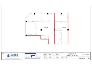 700 Dorval Dr, Oakville, ON à louer Plan de site– Image 1 sur 19