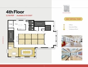 740 6th St NW, Washington, DC à louer Plan d’étage– Image 1 sur 1