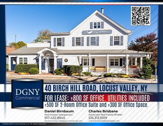 Plus de détails pour 40 Birch Hill Rd, Locust Valley, NY - Bureau à louer