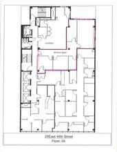 20 E 46th St, New York, NY à louer Plan de site– Image 1 sur 4