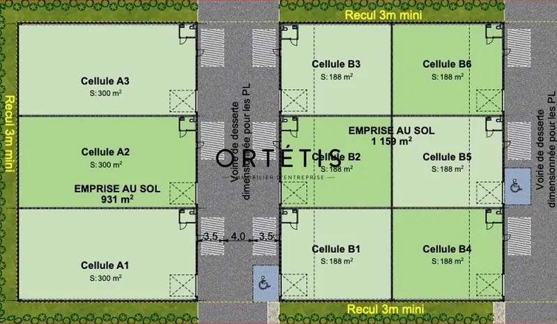 Za Lafourcade Nord, Gimont à vendre - Plan de site – Image 3 sur 5