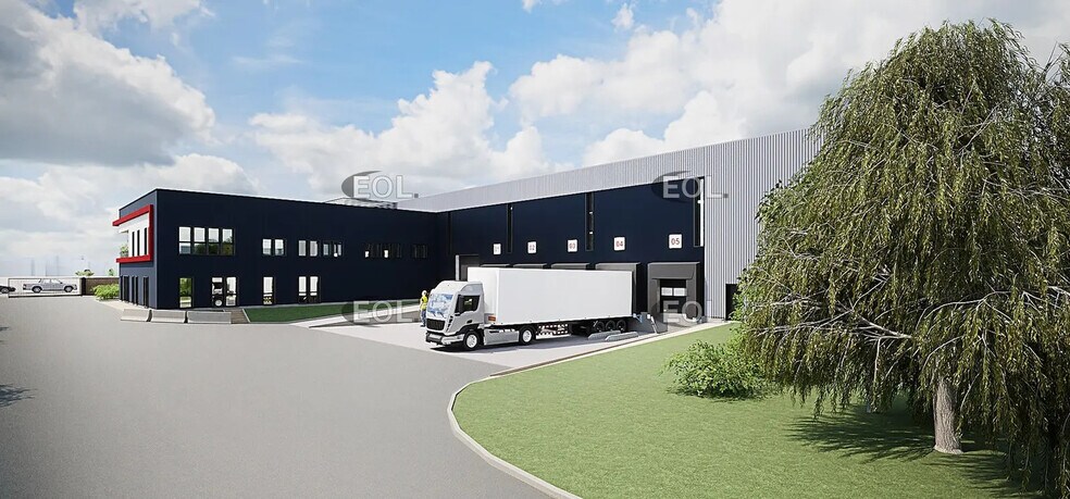 Local d’activités dans Corbas à louer - Photo de l’immeuble – Image 2 sur 3