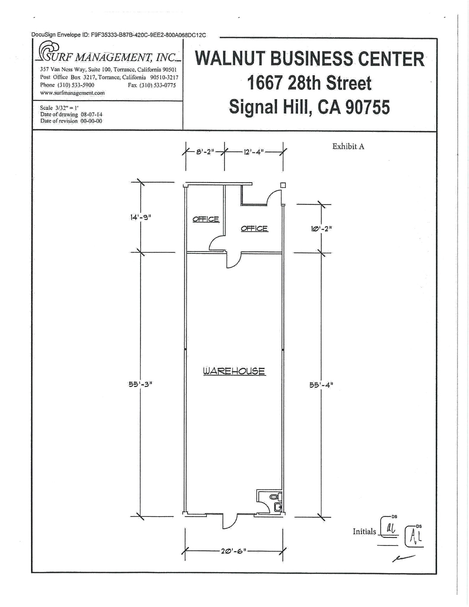 1653-1679 E 28th St, Signal Hill, CA à louer Plan de site– Image 1 sur 4
